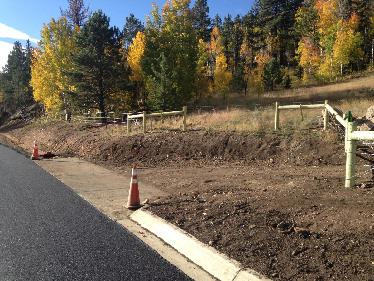 Highway Rightofway Fence High Country Fence